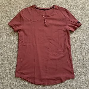 Alphalete Short Sleeve Henley
